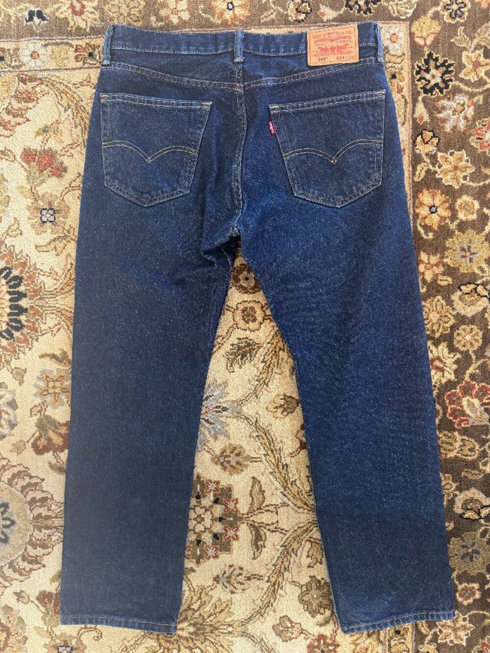 Levis 505 Mens Blue Jeans 34 X 30
